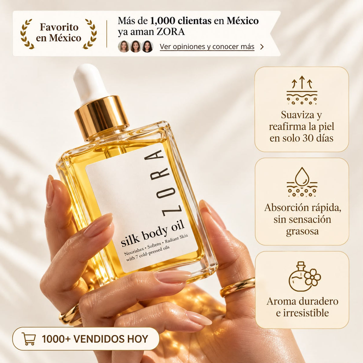 Redescubre la confianza con una piel más firme, suave y radiante